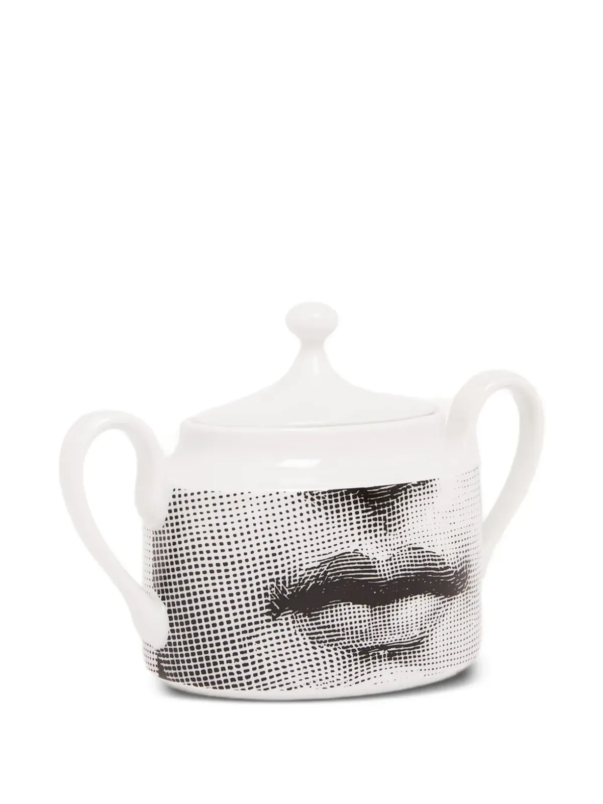 Fornasetti Tema e Variazioni sugar bowl - White - 画像2