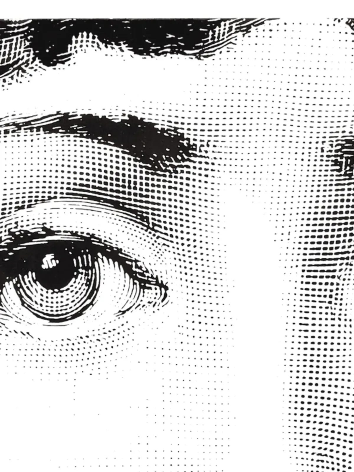 Fornasetti Viso ブックエンド - ブラック - 画像3