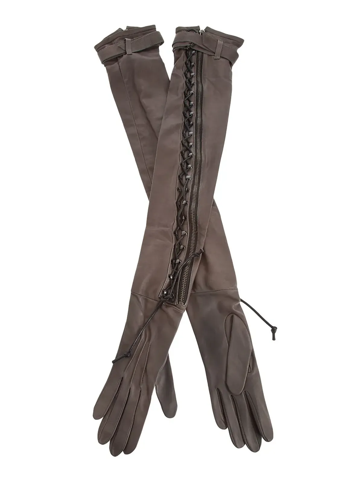 Haider Ackermann 編み込みアームグローブ - 画像1