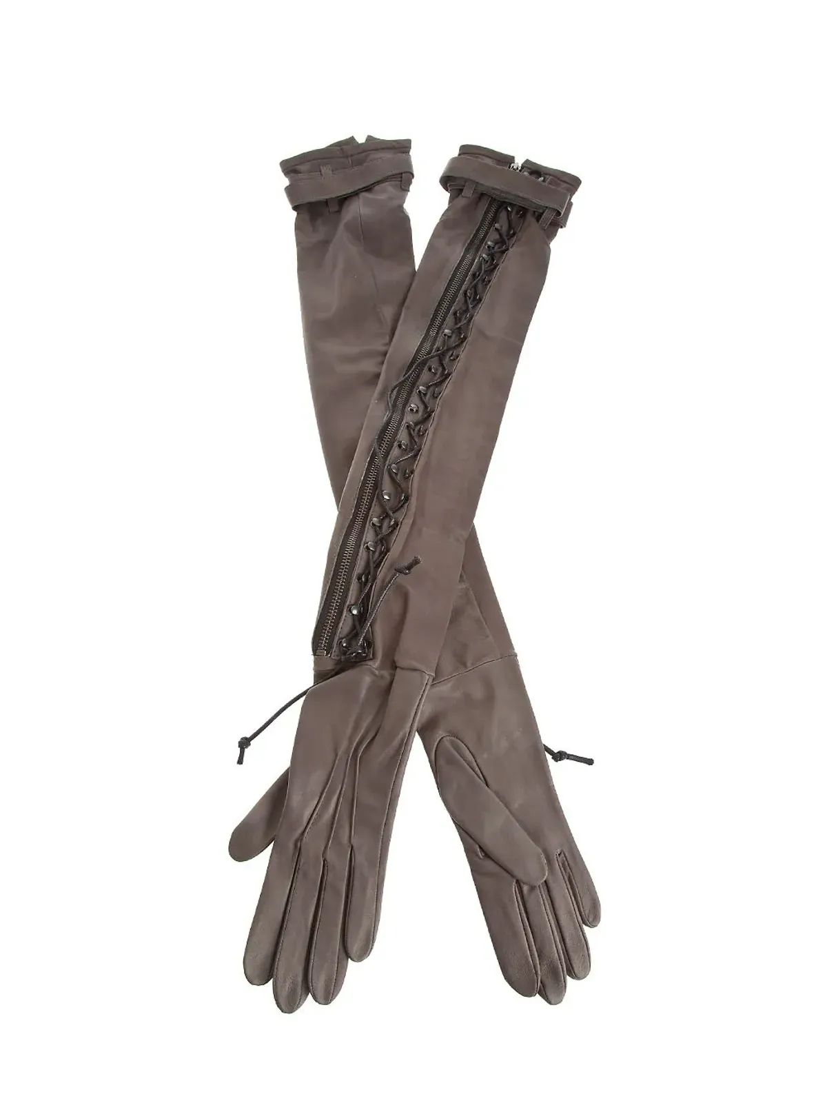 Haider Ackermann 編み込みアームグローブ - 画像2