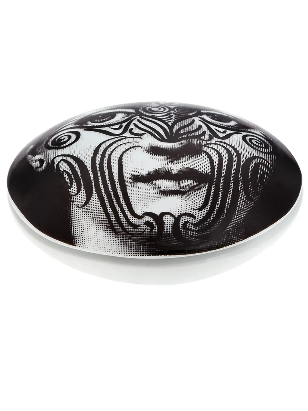 Fornasetti プリントセラミックボックス - ブラック - 画像3