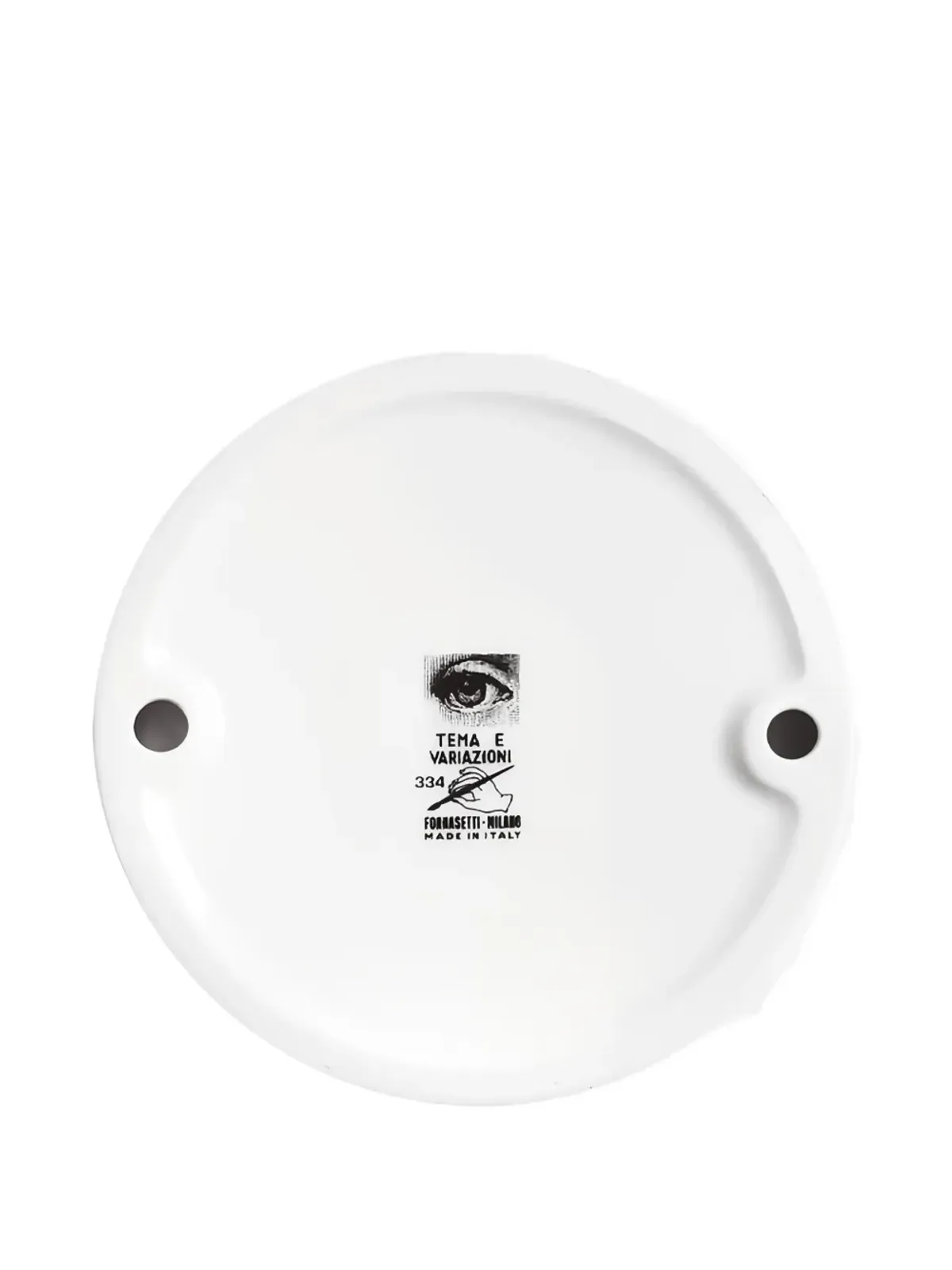 Fornasetti Tema e Variazioni N.334 灰皿（グレー） - 画像2