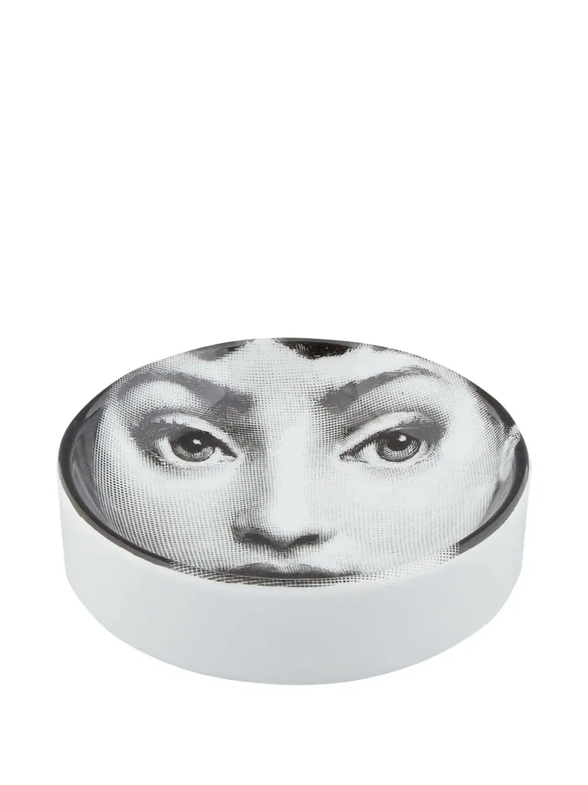Fornasetti ドナ皿（ホワイト） - 画像1