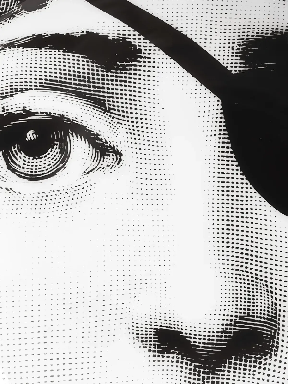 Fornasetti アイパッチプリント灰皿 - 画像4