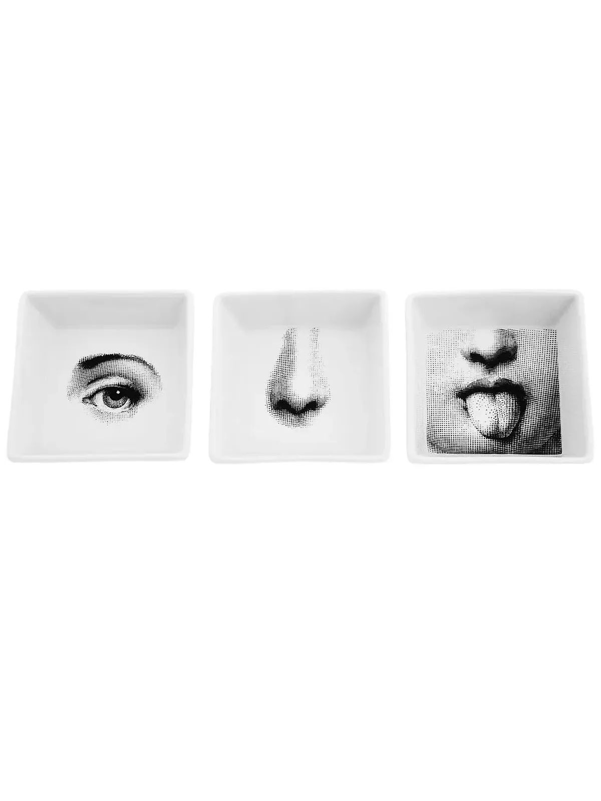 Fornasetti フェイスプリント サービングディッシュ - 画像3