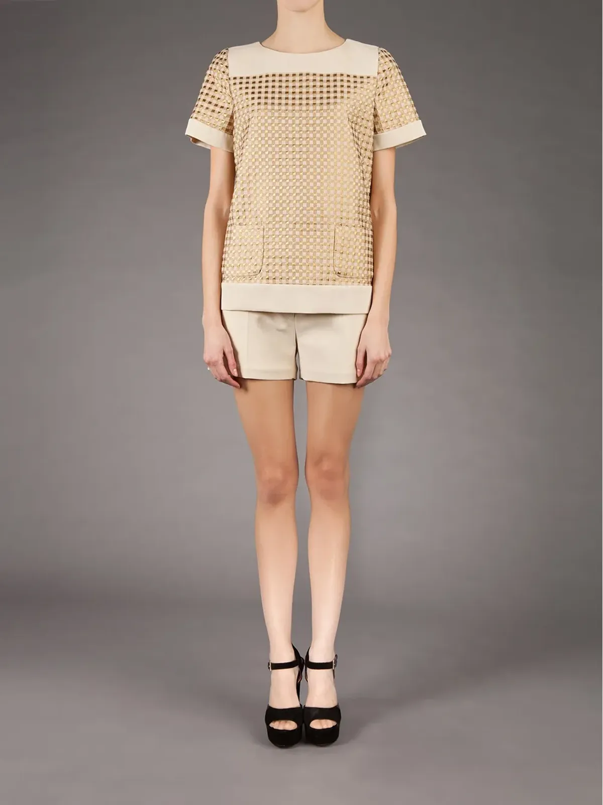 Giles ストラクチャードショートパンツ - 画像2