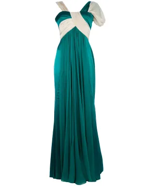 Zuhair Murad シルクイブニングドレス - サムネイル1