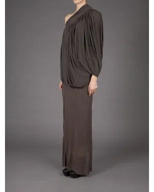 Rick Owens アシンメトリックスリーブドレス - サムネイル3
