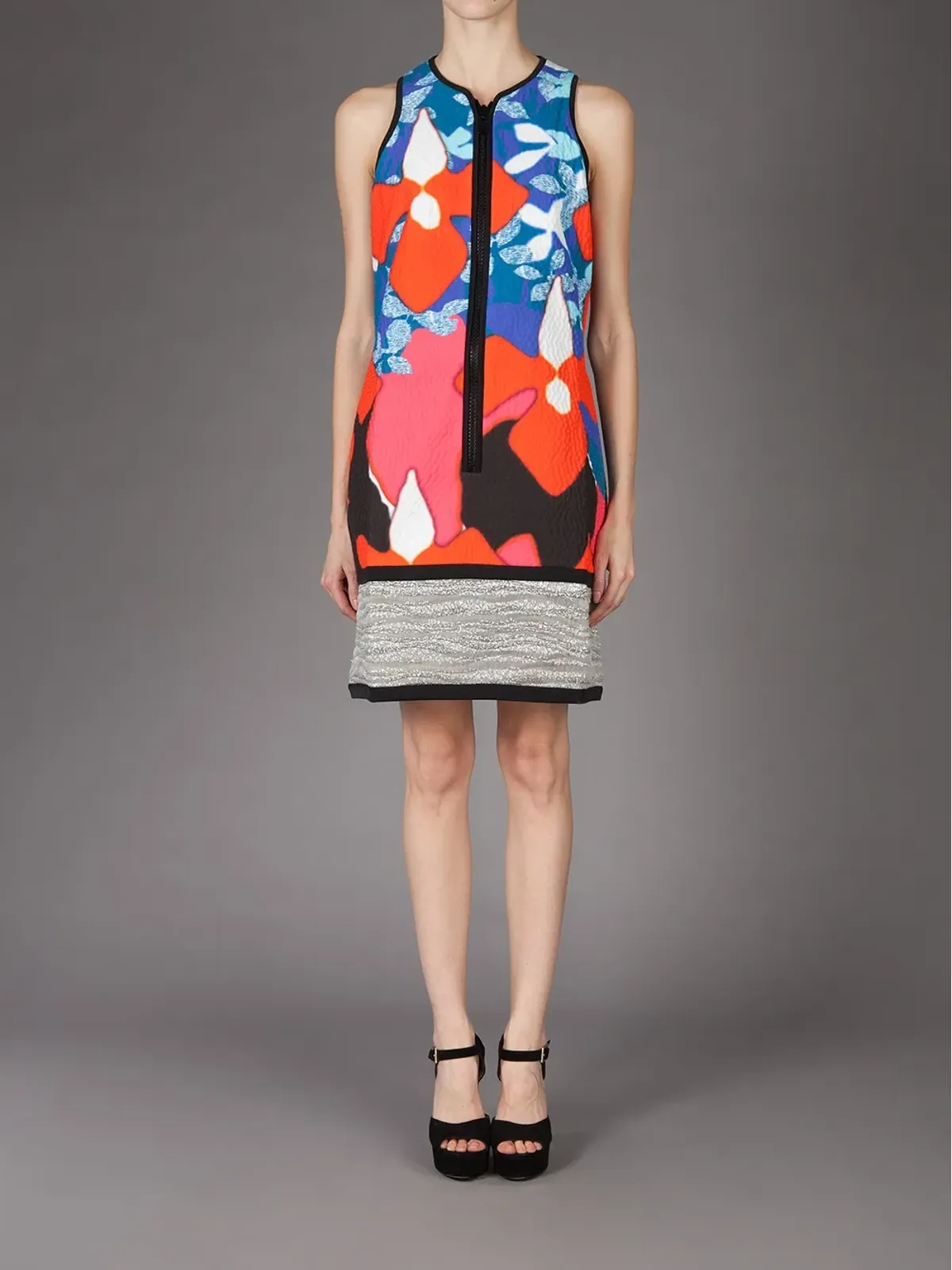 Peter Pilotto ノースリーブドレス - ブルー - 画像2