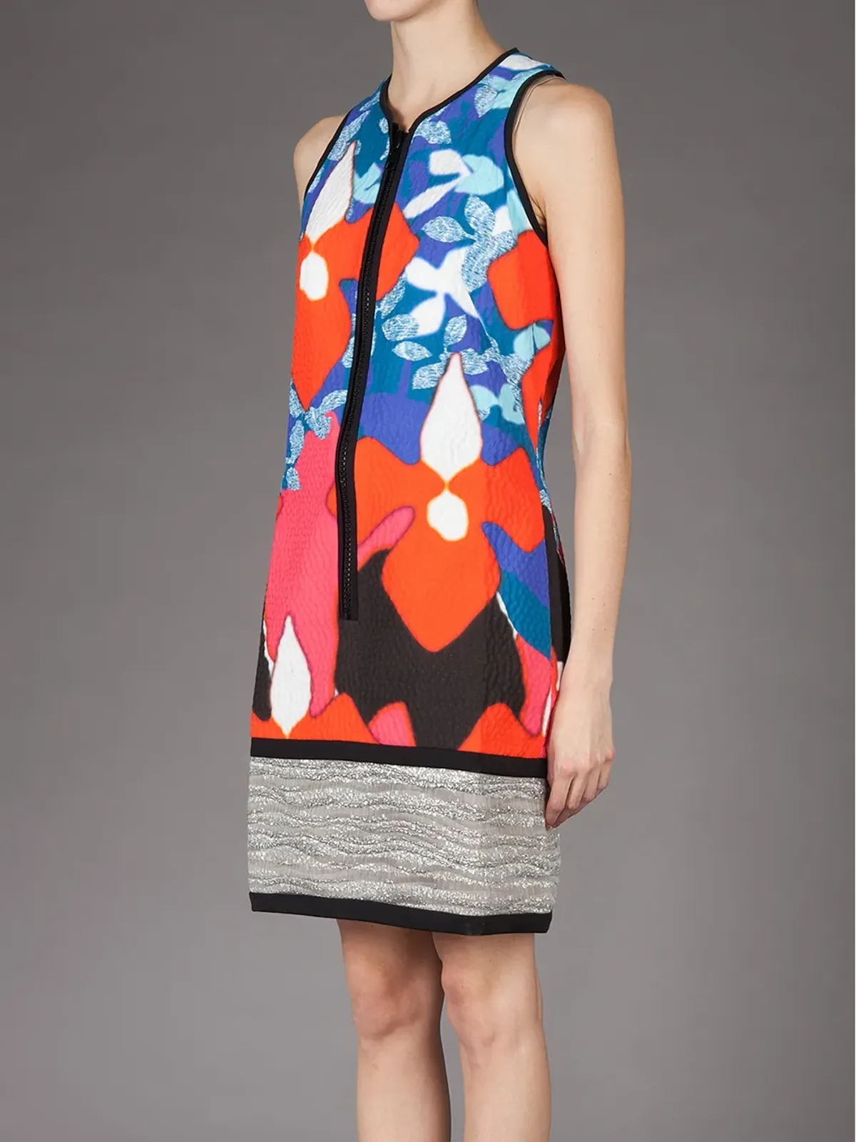 Peter Pilotto ノースリーブドレス - ブルー - 画像3