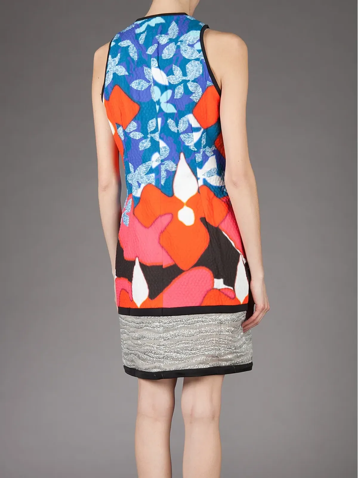 Peter Pilotto ノースリーブドレス - ブルー - 画像4