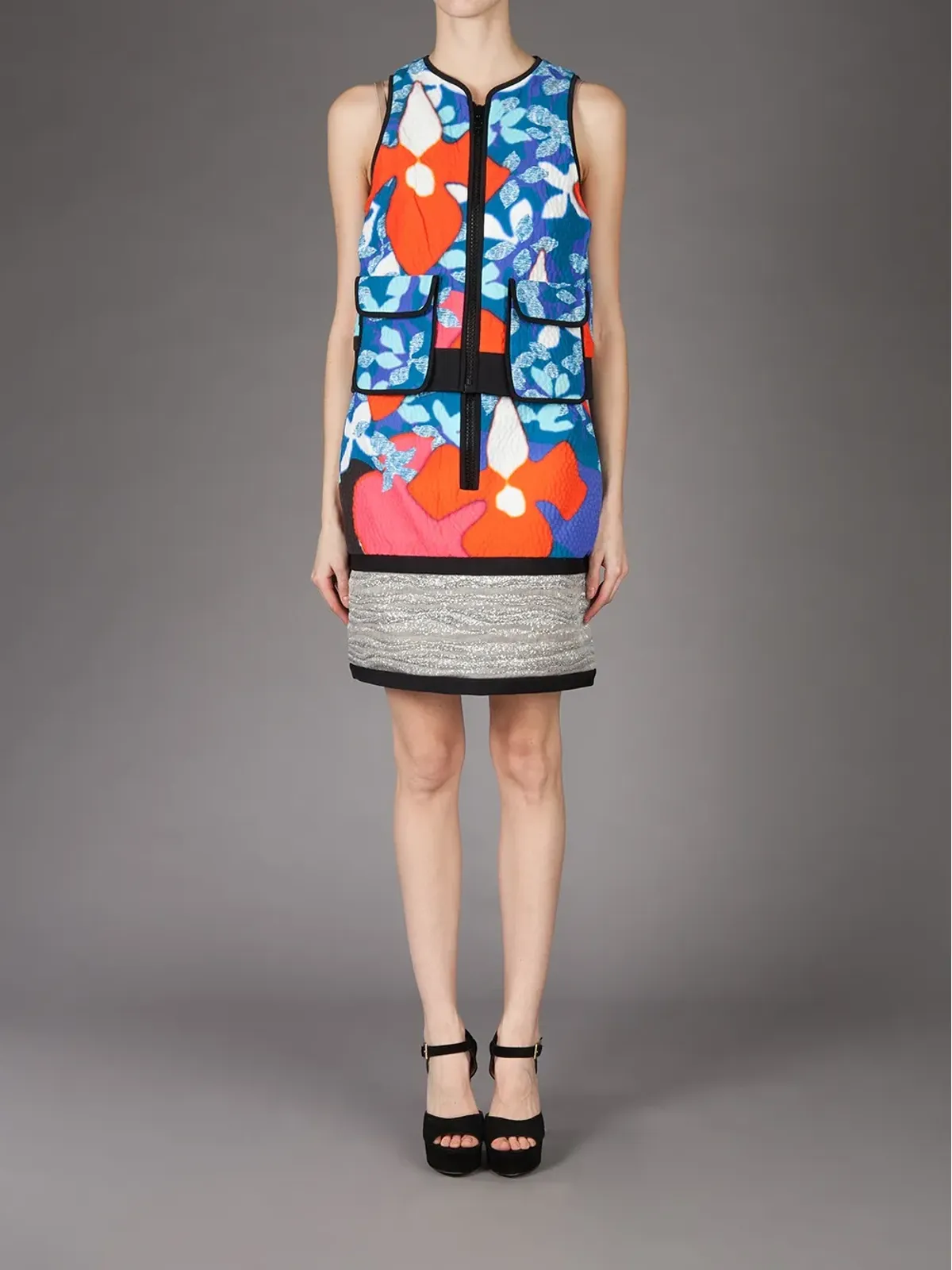 Peter Pilotto プリントジレ - 画像2