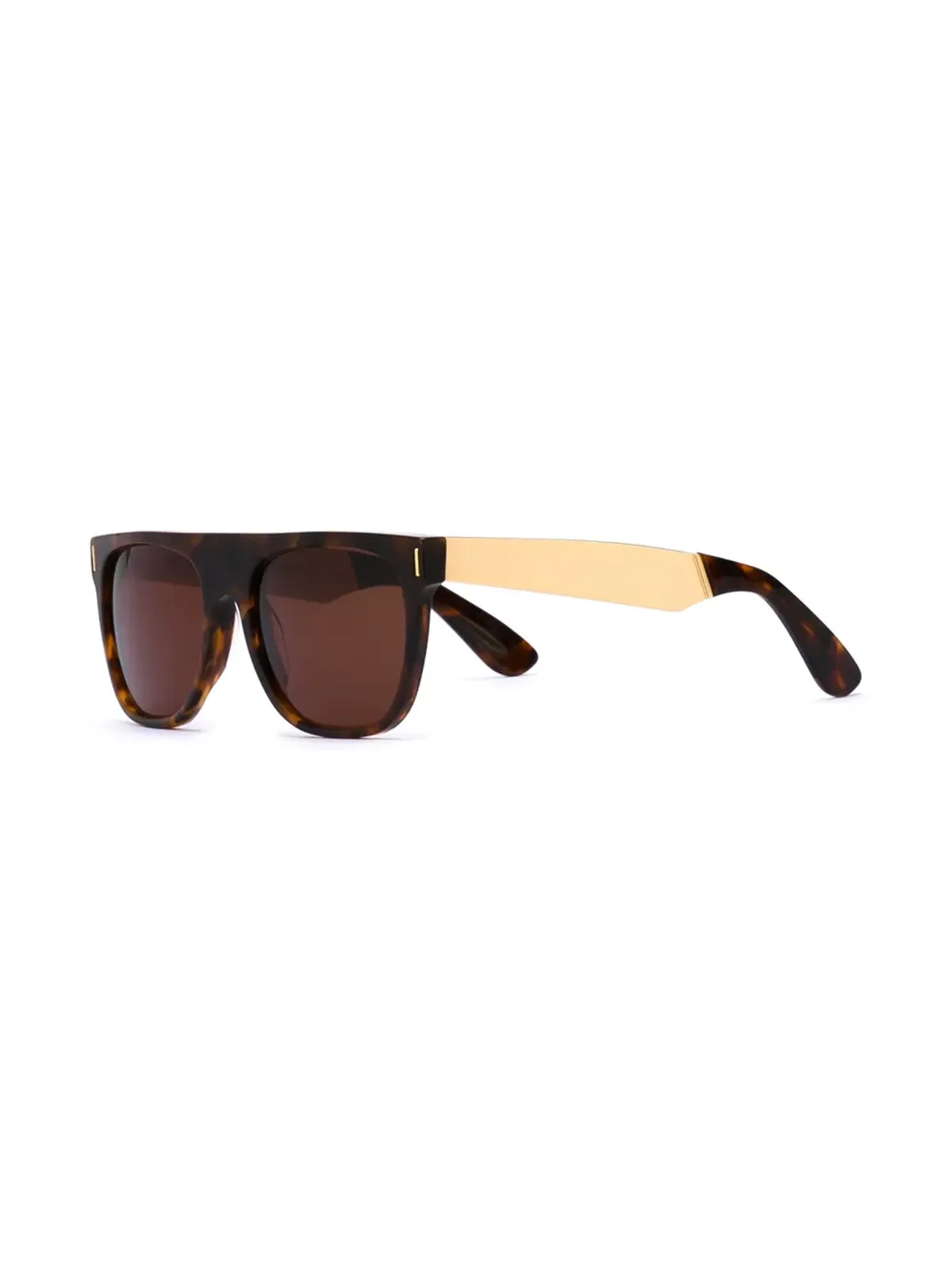 Retrosuperfuture Flat Top Francis Havana サングラス - 画像2