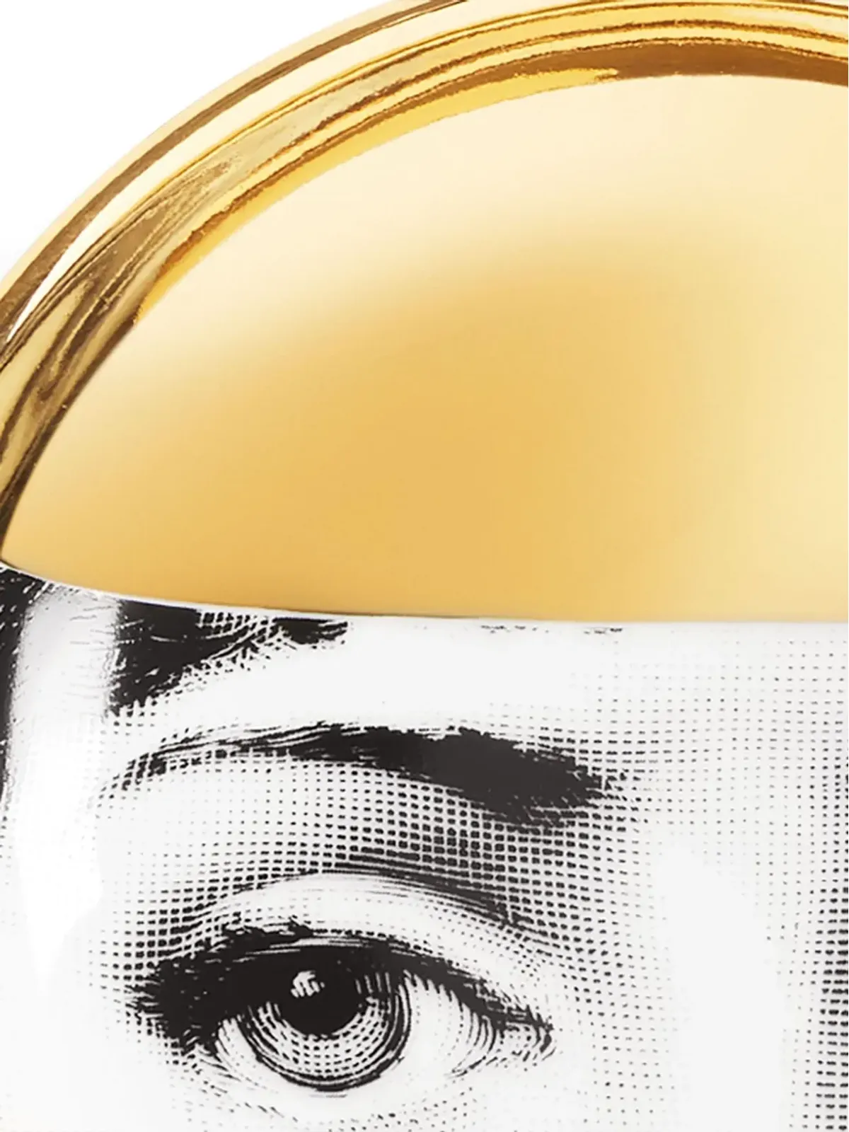 Fornasetti テーマ e Variazioni N.32 ウォールプレート - ゴールド - 画像4