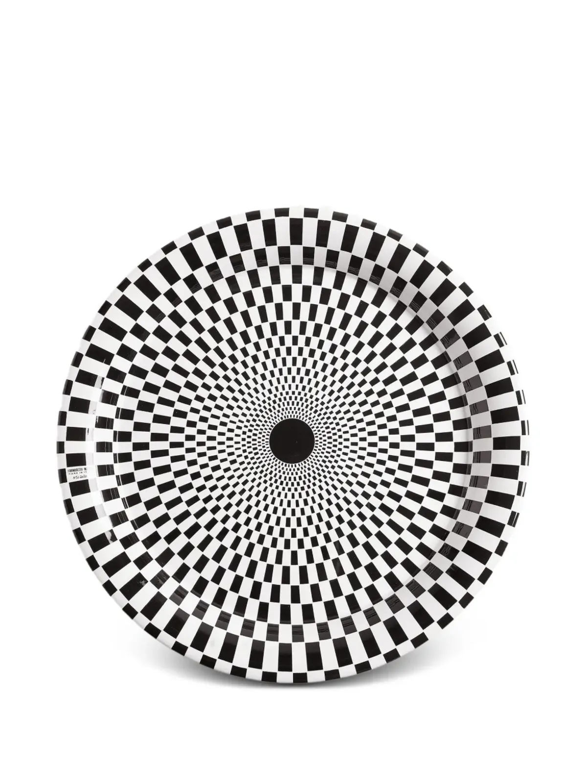 Fornasetti エゴセントリズム トレイ ブラック - 画像1