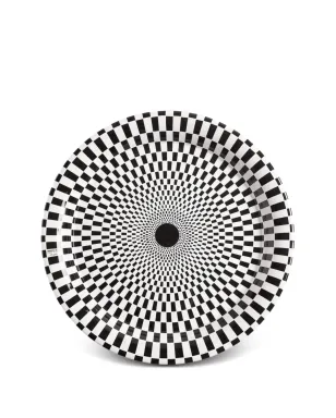 Fornasetti エゴセントリズム トレイ ブラック - サムネイル1