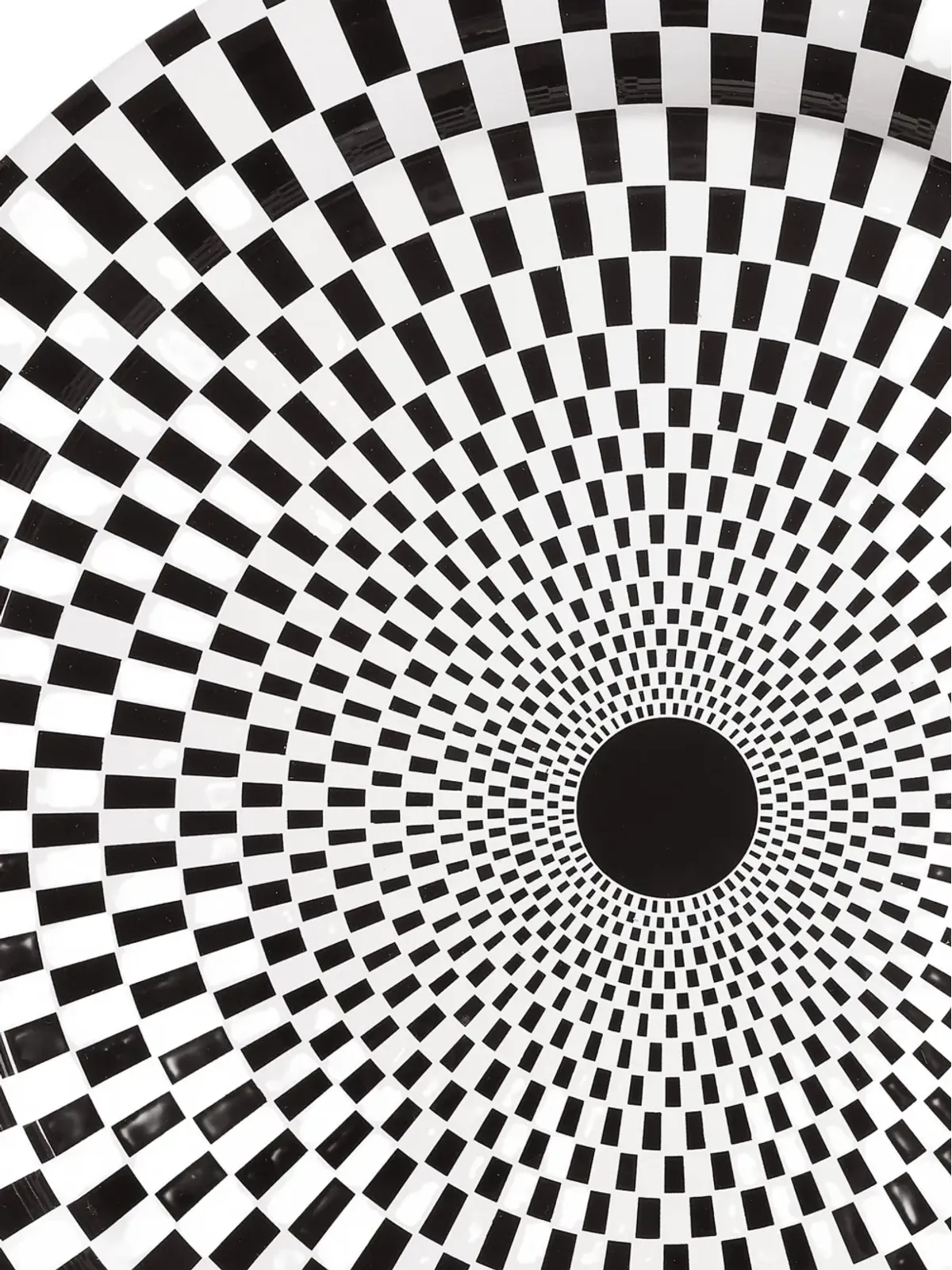 Fornasetti エゴセントリズム トレイ ブラック - 画像4