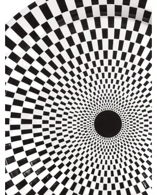 Fornasetti エゴセントリズム トレイ ブラック - サムネイル4