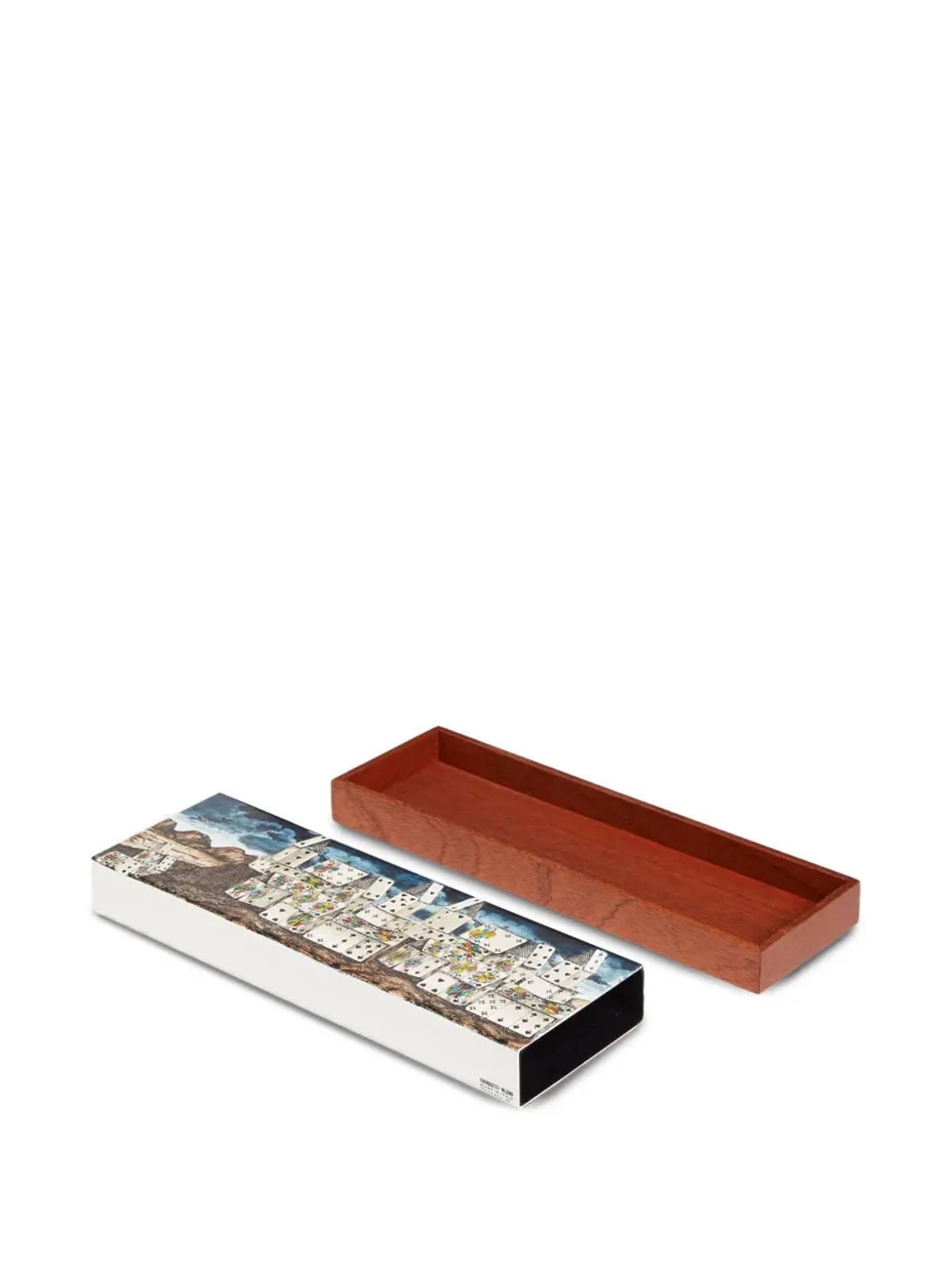Fornasetti プリント木製ボックス - 画像3