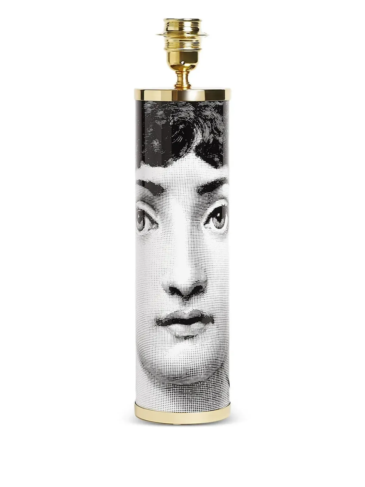 Fornasetti Cylindrical lamp base - Black - 画像2