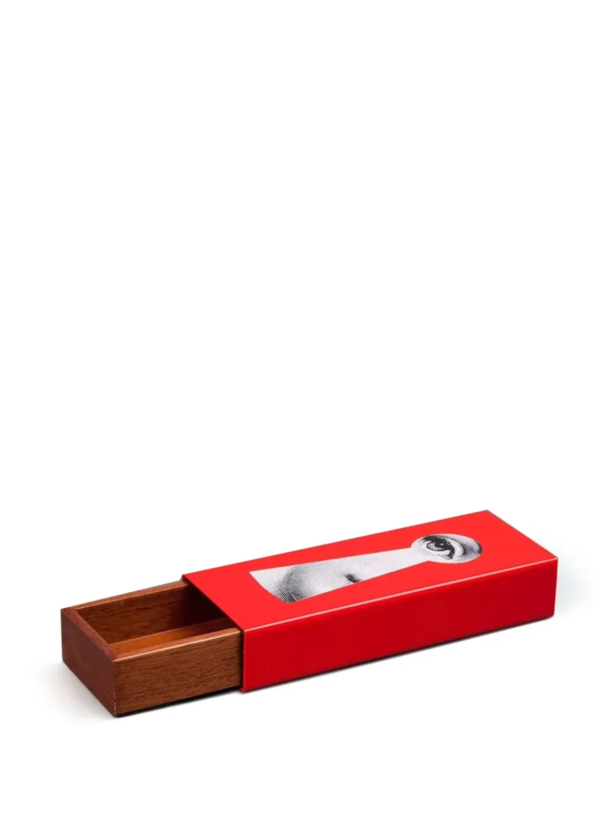 Fornasetti プリント木製ボックス - 画像4
