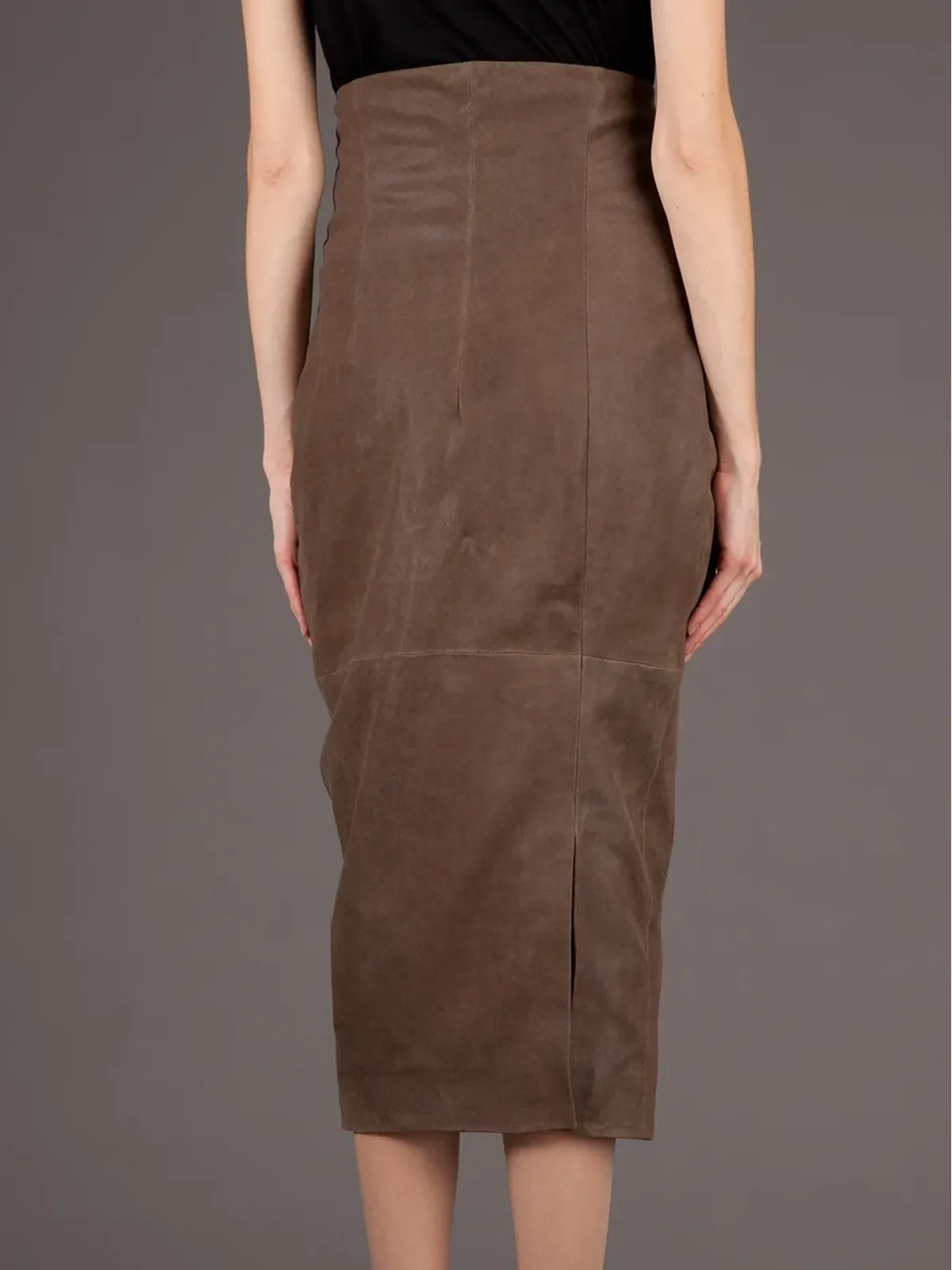 Haider Ackermann フリル付きマキシスカート - 画像5