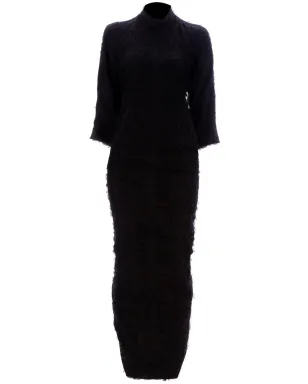 Rick Owens テクスチャードマキシドレス - サムネイル1