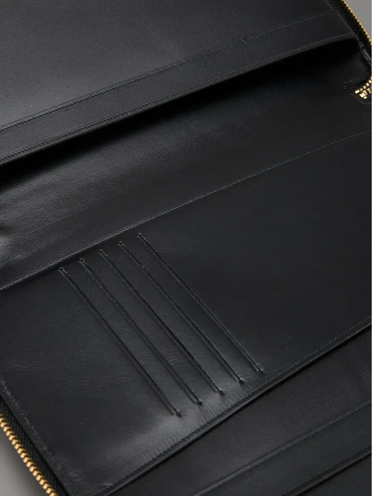 Comme Des Garçons Wallet iPadケース - Black - 画像5