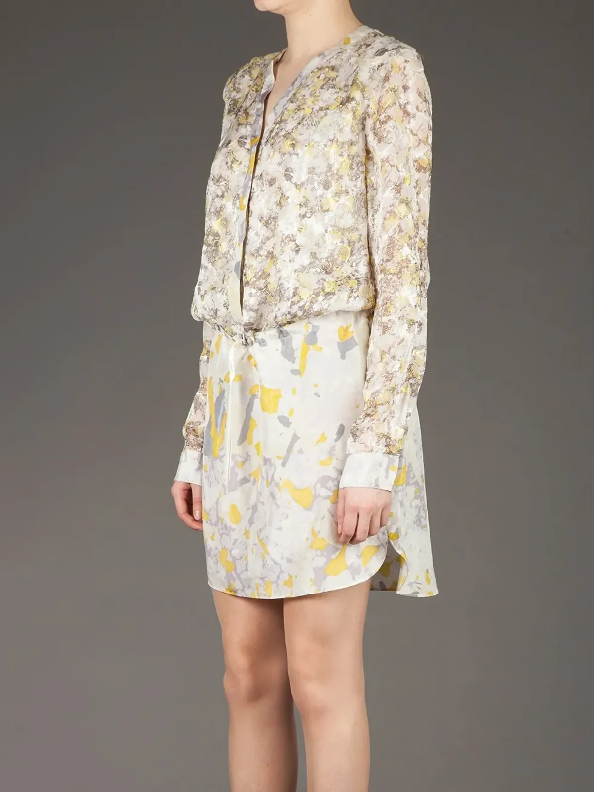 EDUN プリントシャツドレス - 画像3