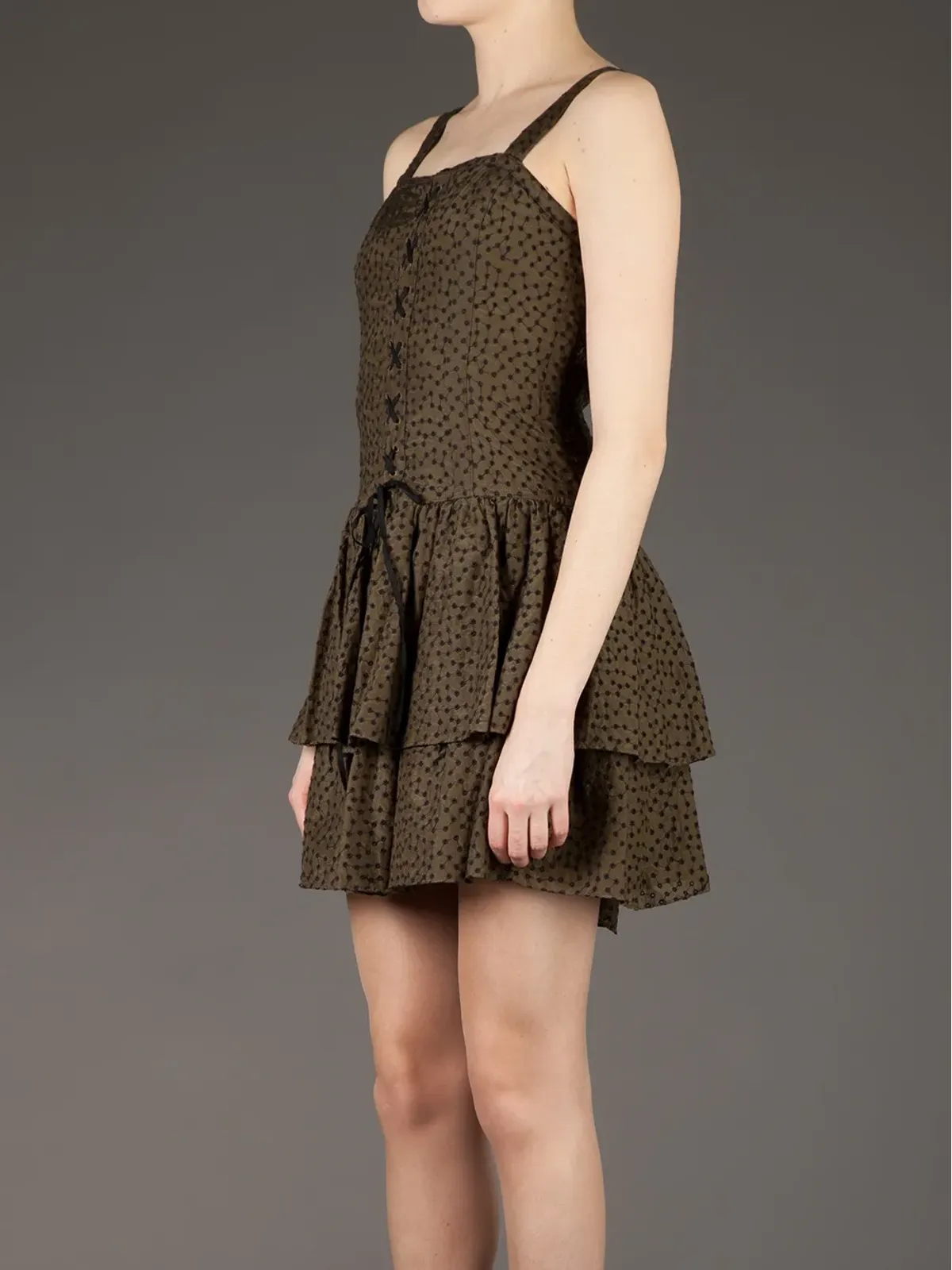 EDUN プリーツドレス - 画像4