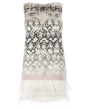 Giambattista Valli 蛇柄プリントドレス - サムネイル1