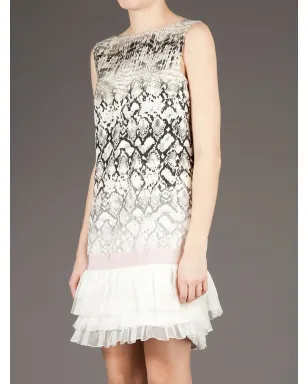 Giambattista Valli 蛇柄プリントドレス - サムネイル3