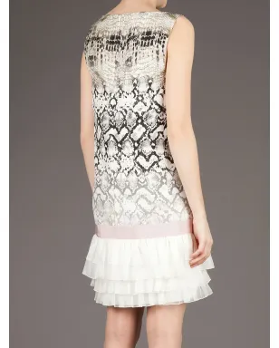 Giambattista Valli 蛇柄プリントドレス - サムネイル4