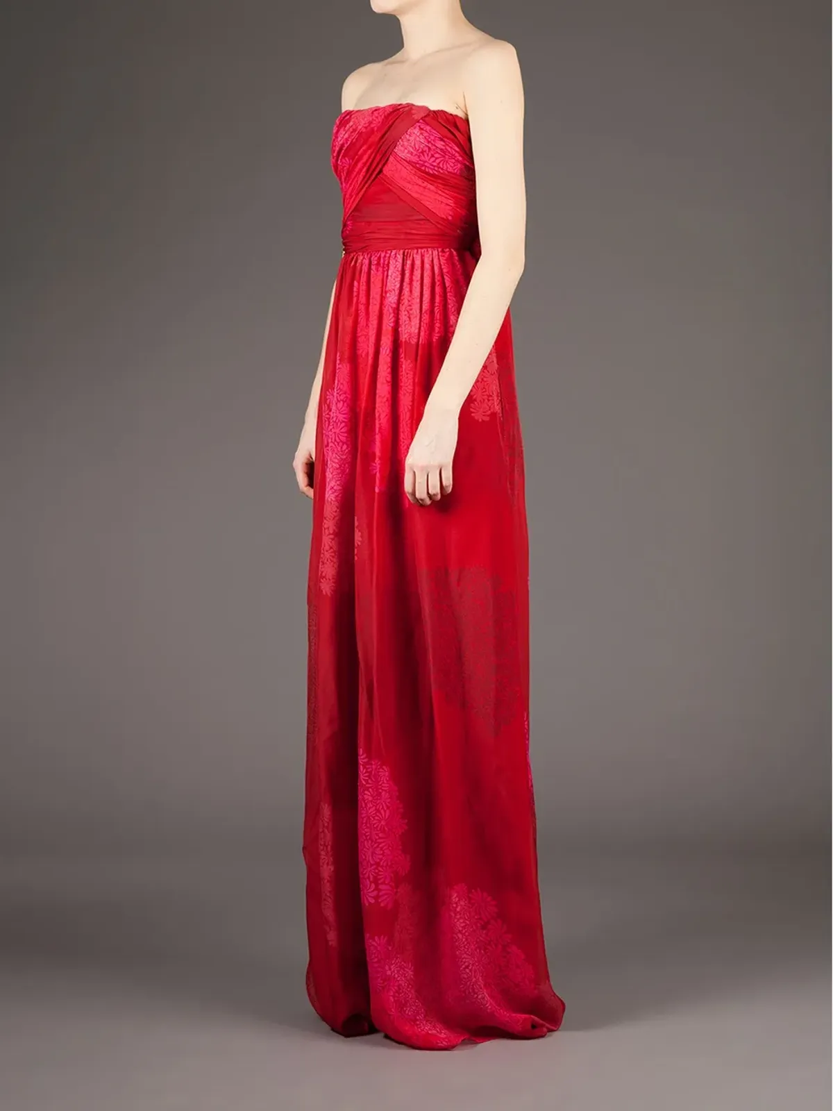 Giambattista Valli 花柄プリント マキシドレス - 画像4