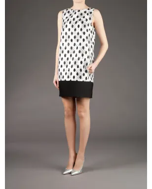 Giambattista Valli ポルカドットブロケード・シフトドレス - サムネイル3
