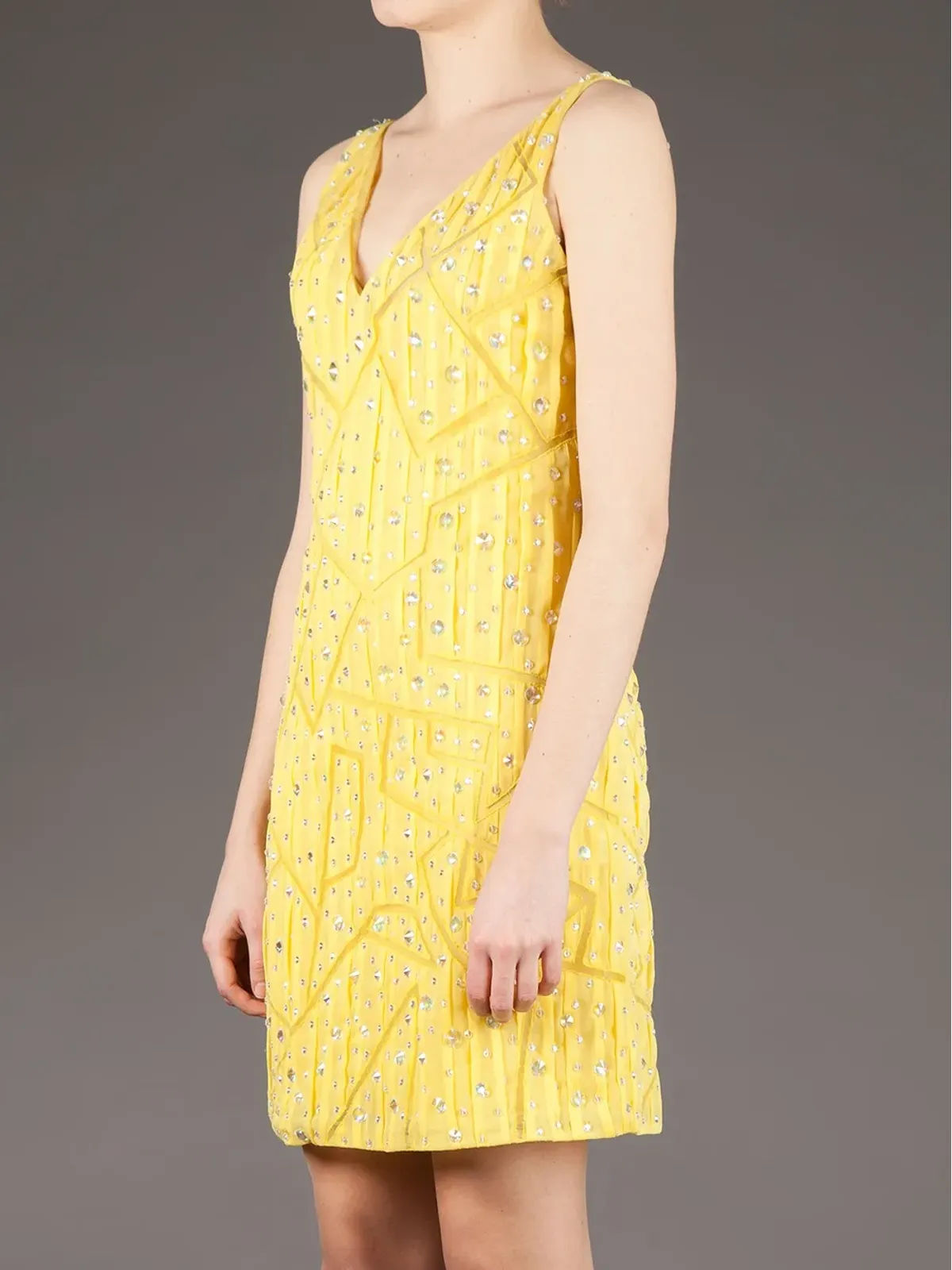 Cristiano Burani エンベリッシュド シフトドレス - 画像4