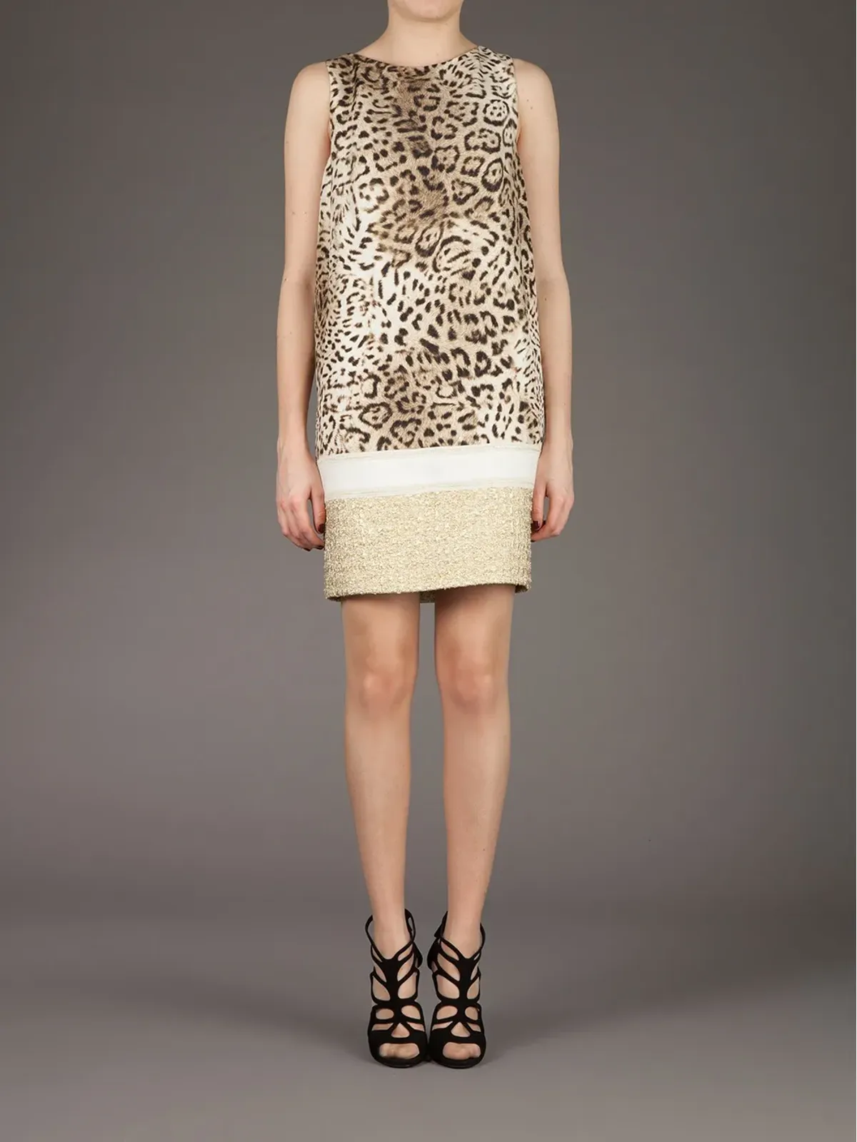 Giambattista Valli レオパード柄ドレス - 画像2