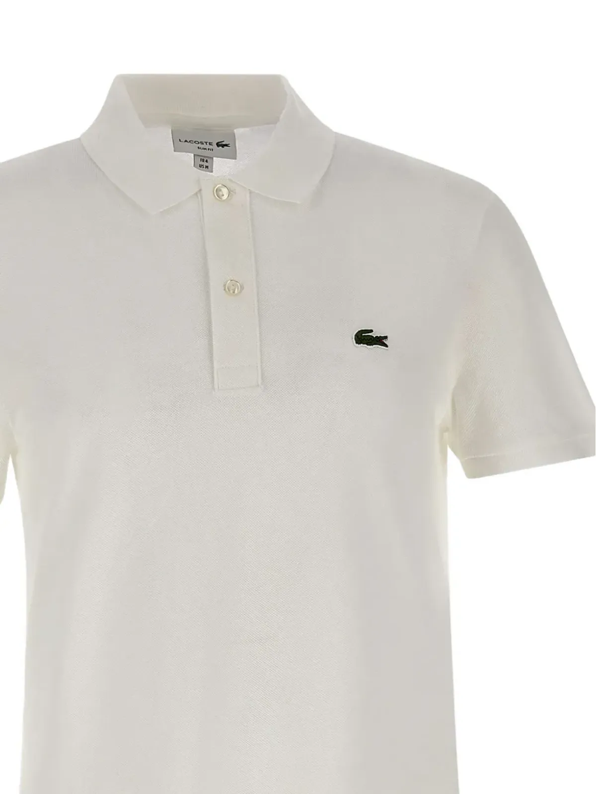 Lacoste logo-embroidered polo shirt - White - 画像5