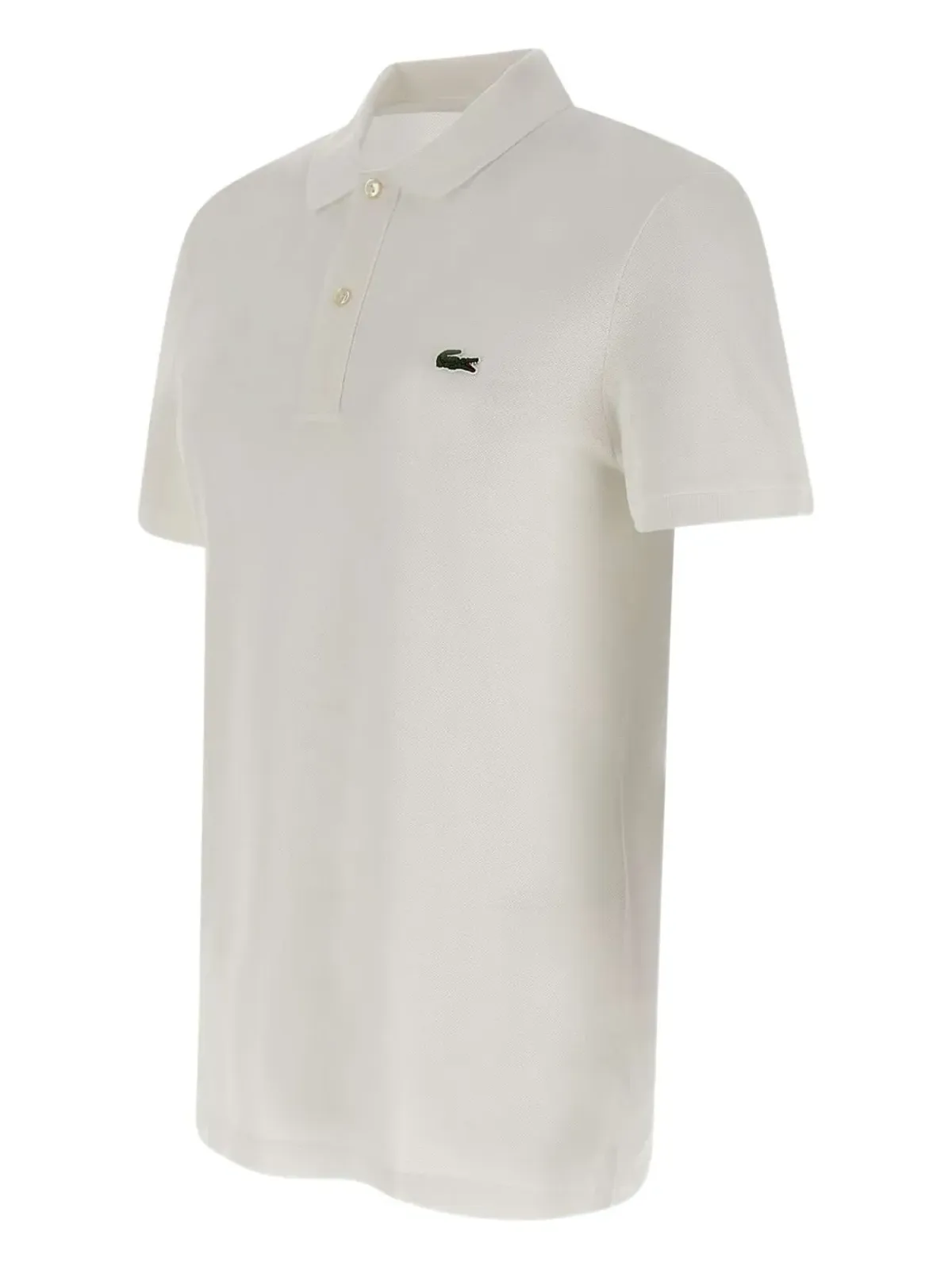 Lacoste logo-embroidered polo shirt - White - 画像3