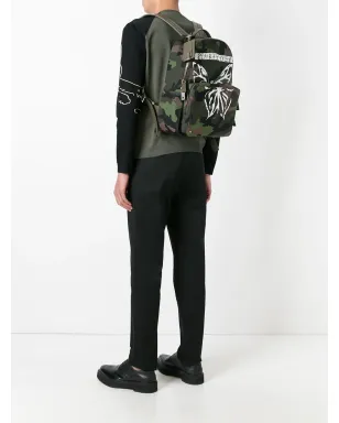 Valentino Garavani ロックスタッド カモフラージュ バックパック - サムネイル2
