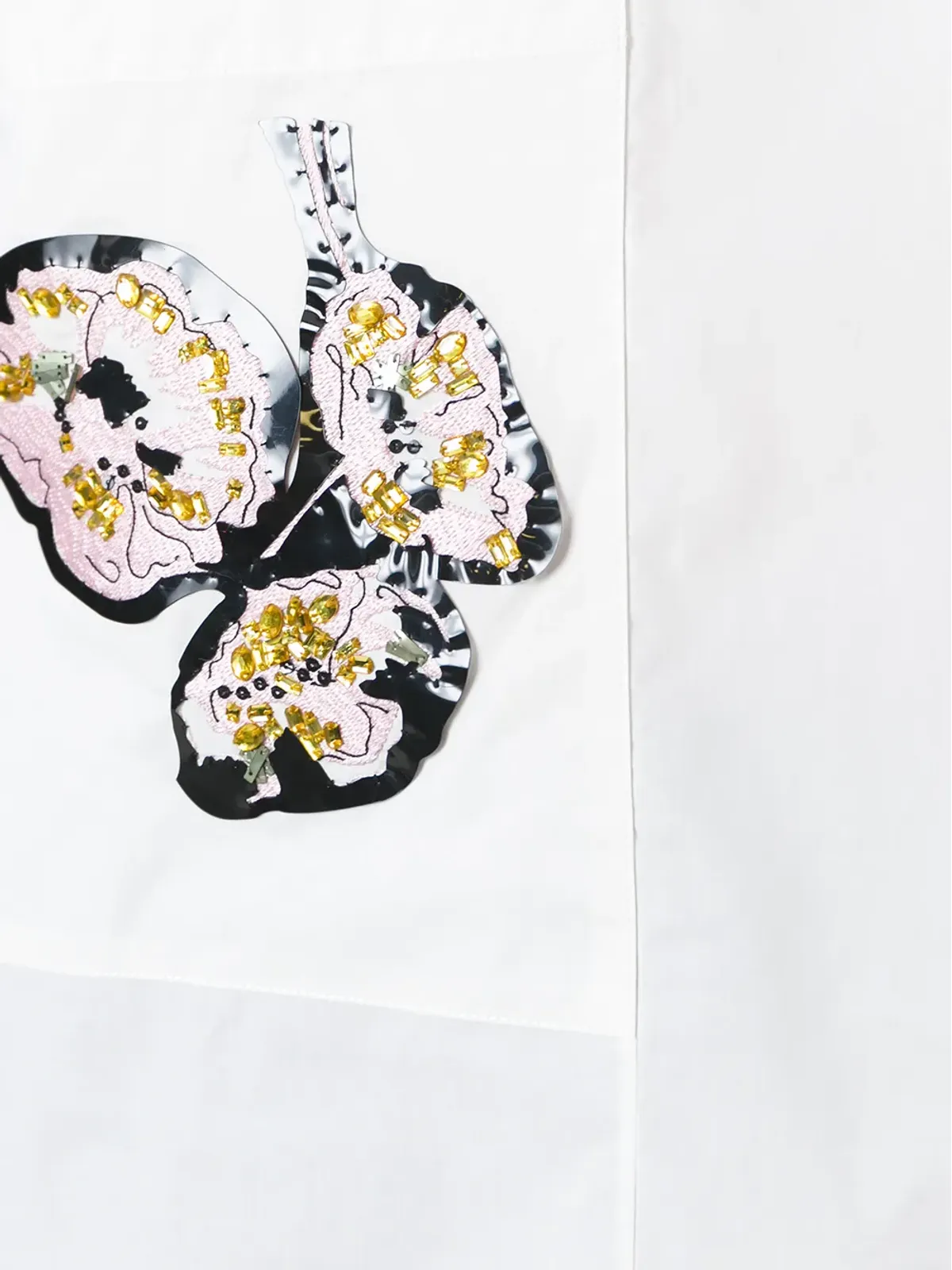 Marni ノースリーブ アップリケ シャツ - White - 画像5