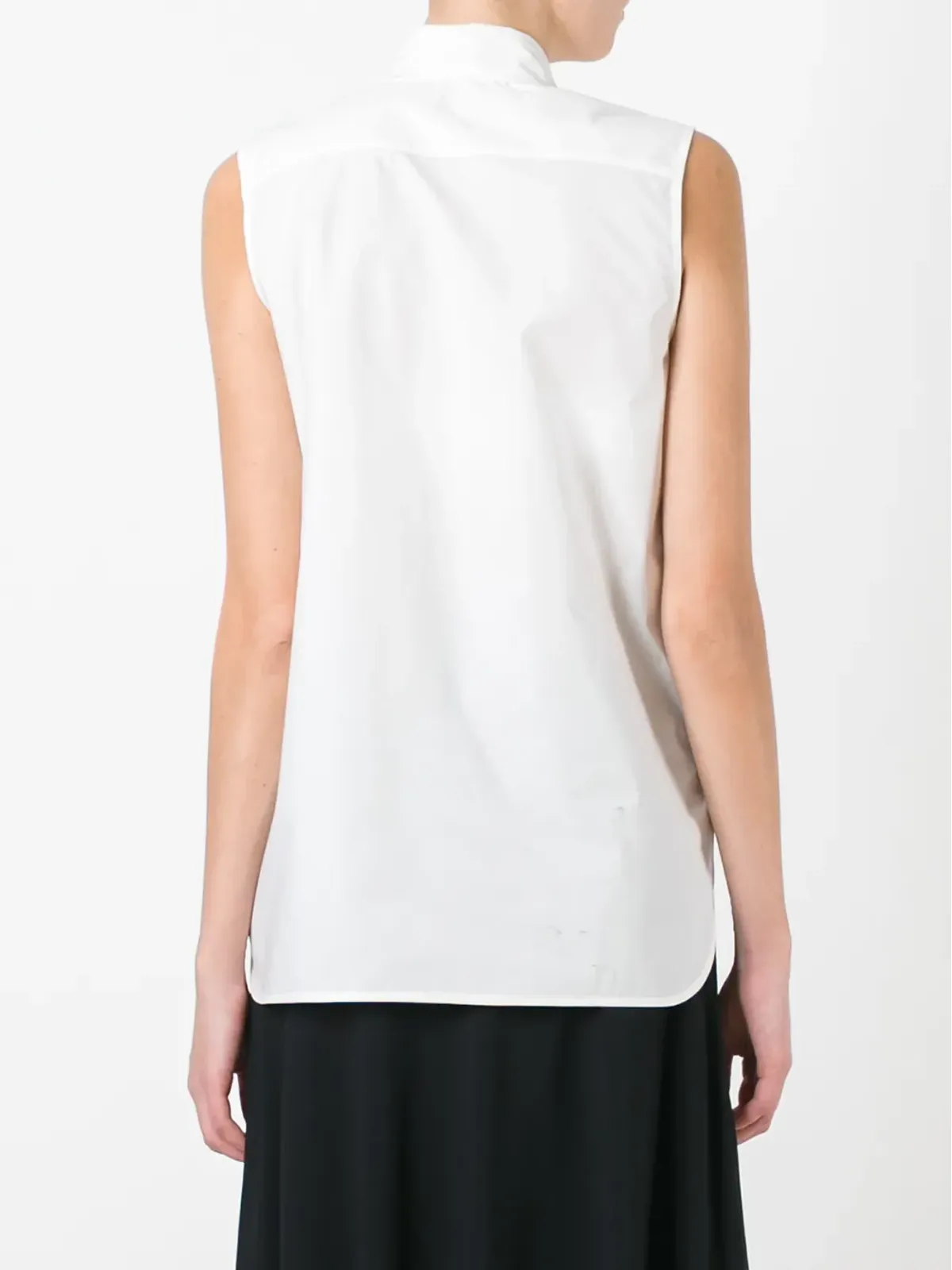 Marni ノースリーブ アップリケ シャツ - White - 画像4