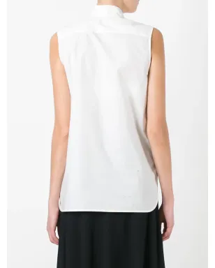 Marni ノースリーブ アップリケ シャツ - White - サムネイル4