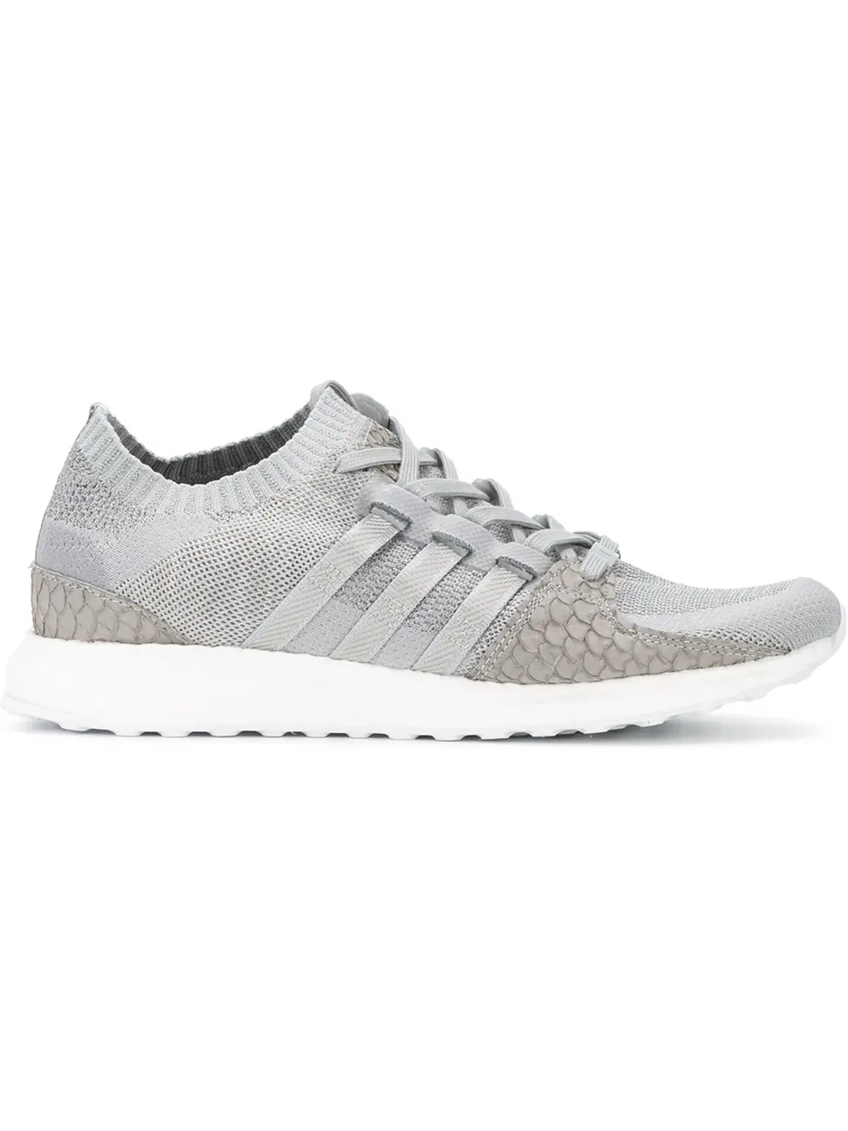 adidas x Pusha T EQT Support Ultra Primeknit グレースケール スニーカー - 画像1