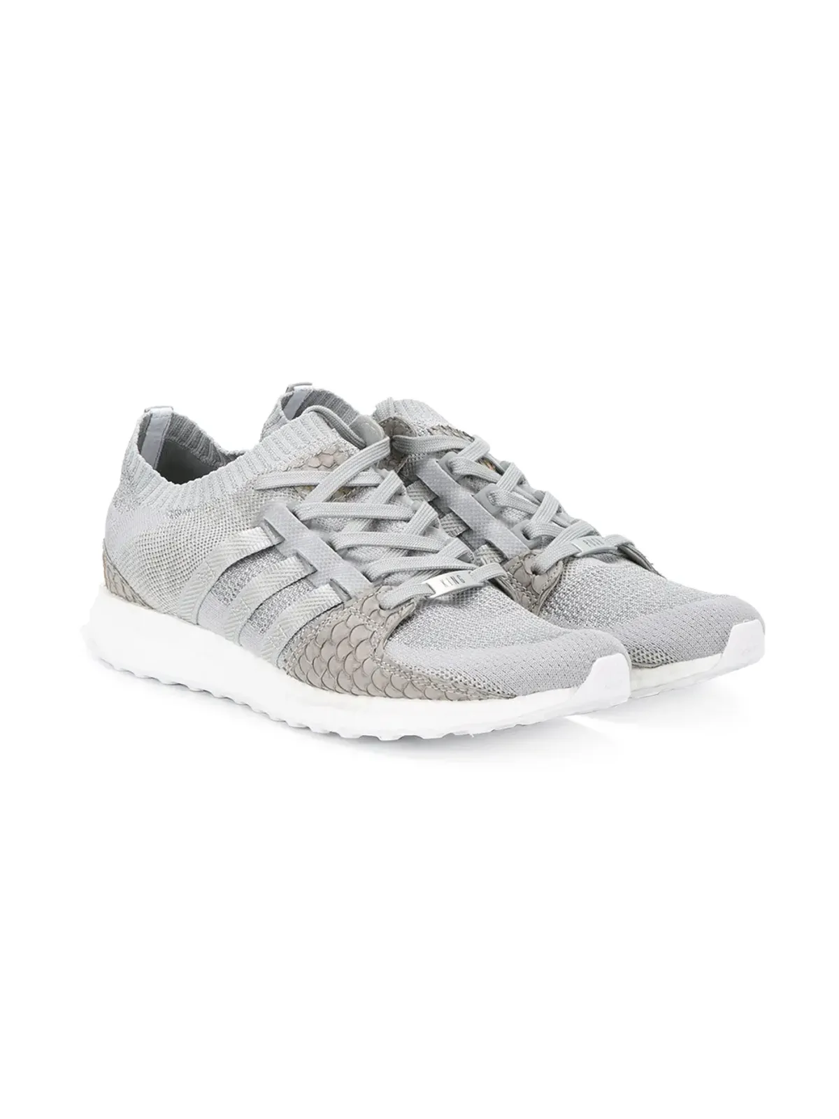 adidas x Pusha T EQT Support Ultra Primeknit グレースケール スニーカー - 画像3