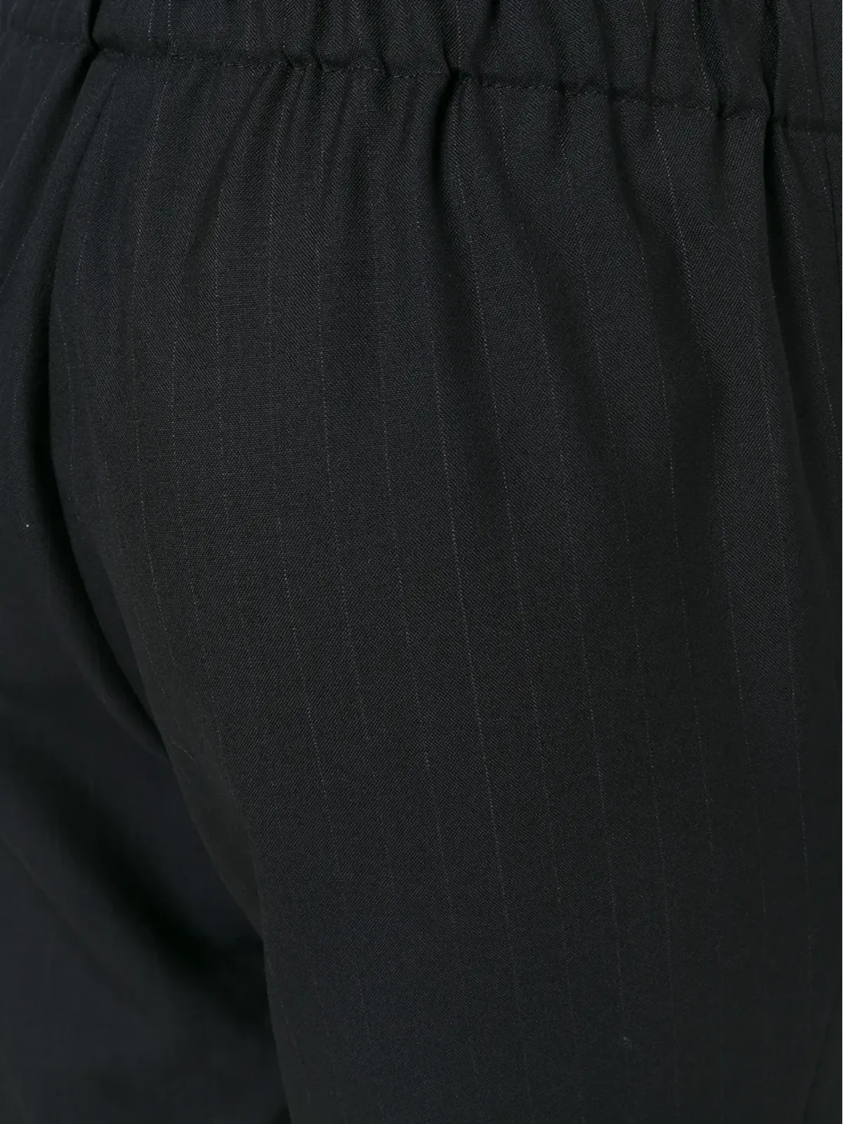 Comme Des Garçons Comme Des Garçons ピンストライプ柄 クロップドパンツ - 画像5