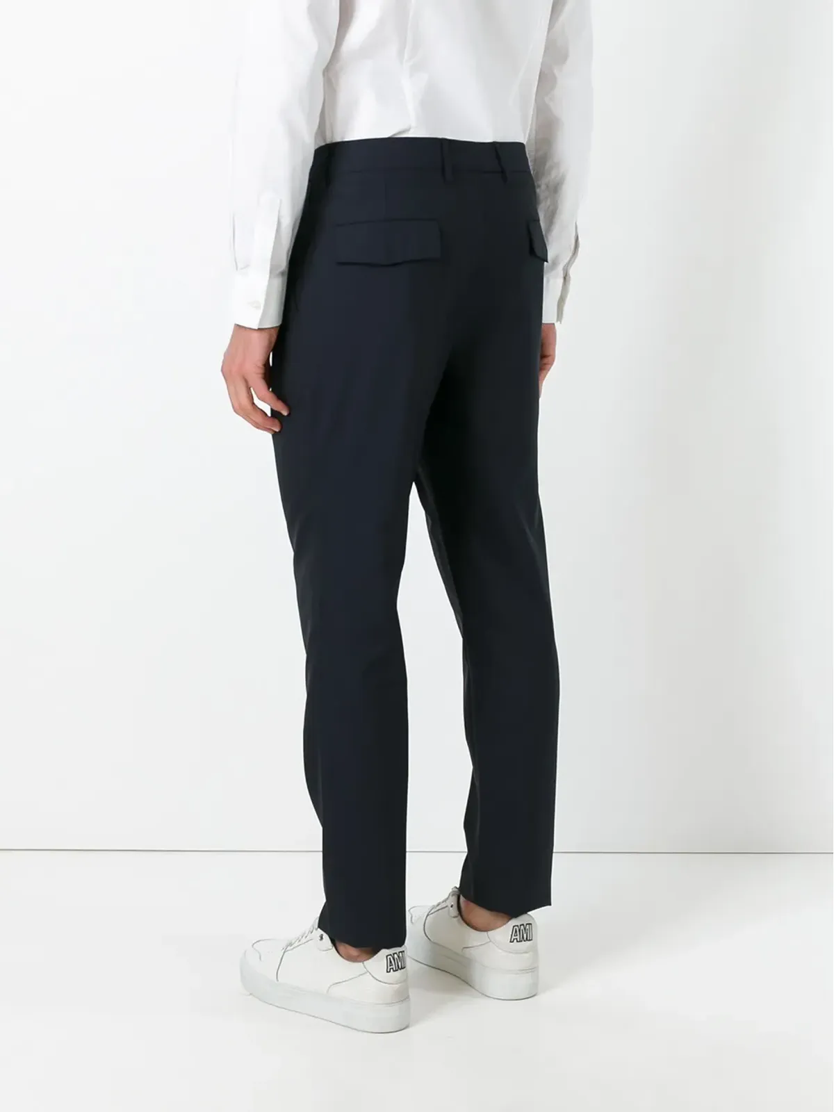 Brunello Cucinelli テーラードパンツ ブルー - 画像4