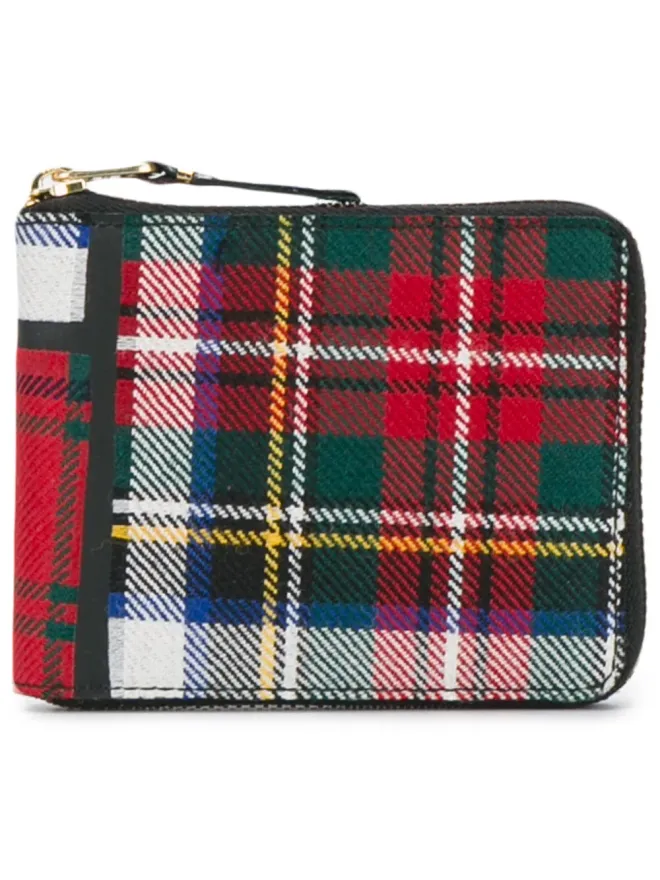 Comme Des Garçons Wallet Comme Des Garçons Wallet タータンチェック ウォレットの商品画像