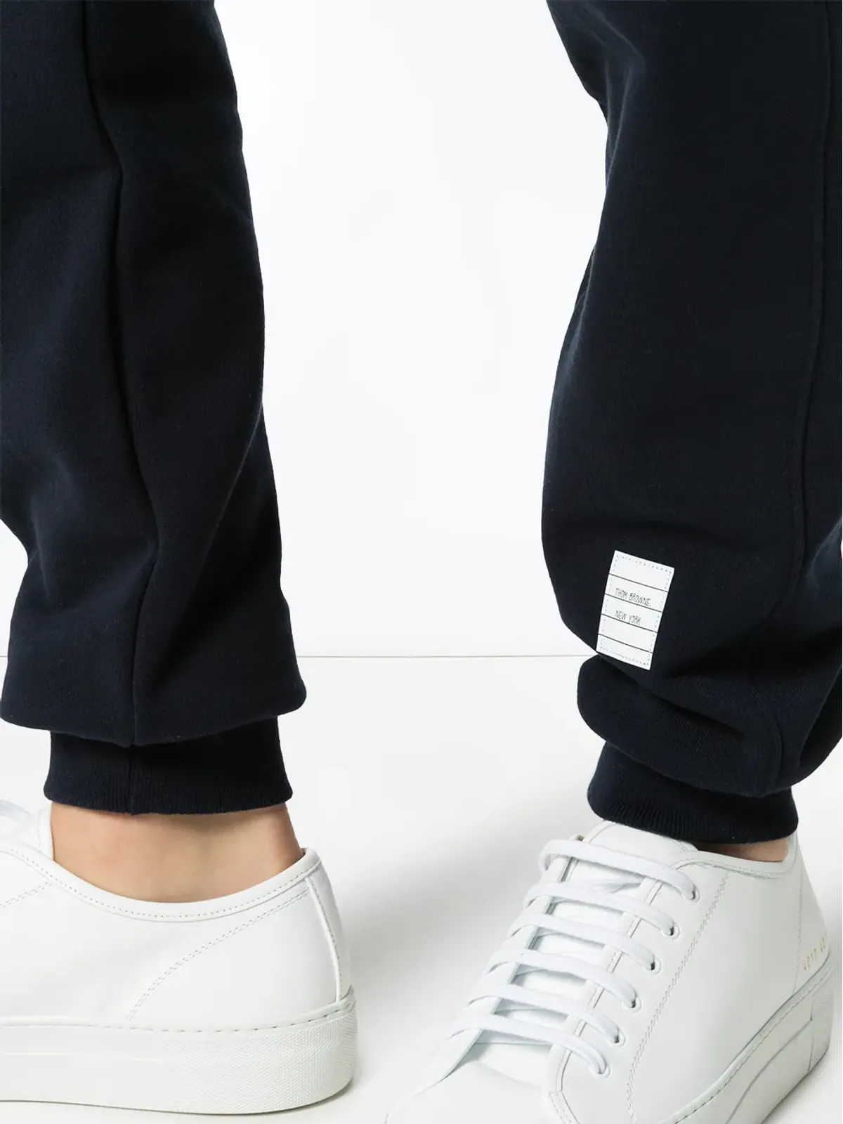 Thom Browne 4-bar classic cotton sweatpants - Blue - 画像5