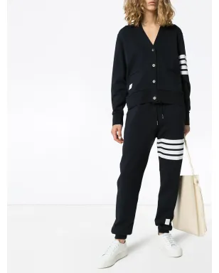 Thom Browne 4-bar classic cotton sweatpants - Blue - サムネイル2